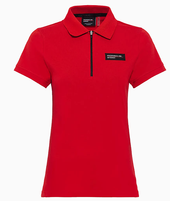 CAMISA POLO (MULHER) VERMELHO