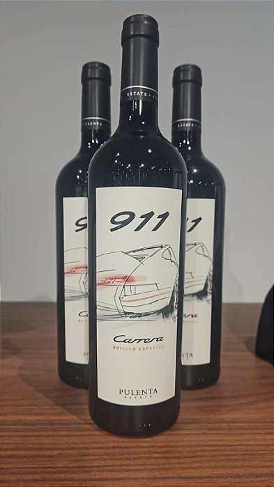 Vinho 911 Carrera Pulenta Cabernet Sauvignon 2022 Edição Especial.