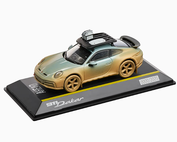 Miniatura Porsche 911 Dakar Verde 1:43 Die-Cast