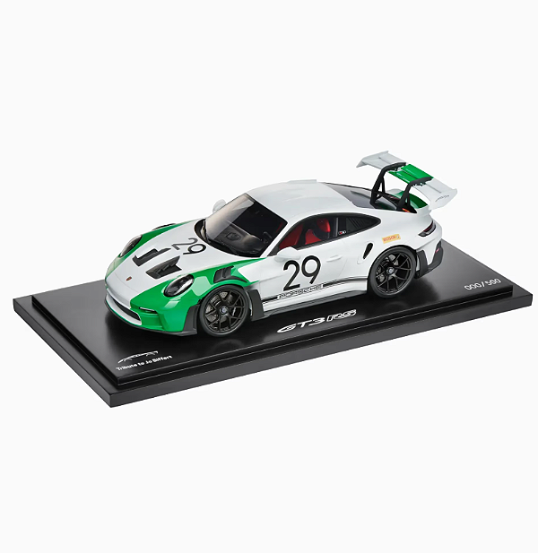 Miniatura Porsche 911 GT3 RS 992 Tribute 1:18