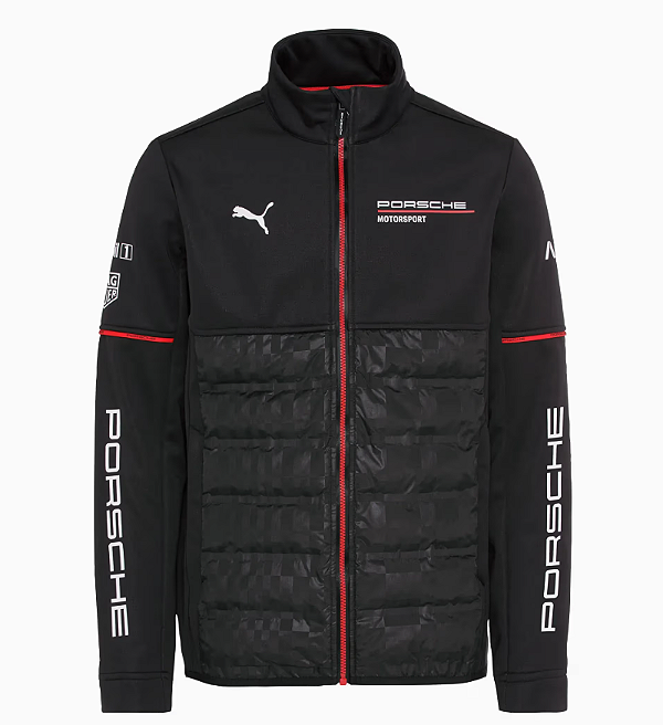 Casaco Masculino Preto Porsche Motorsport