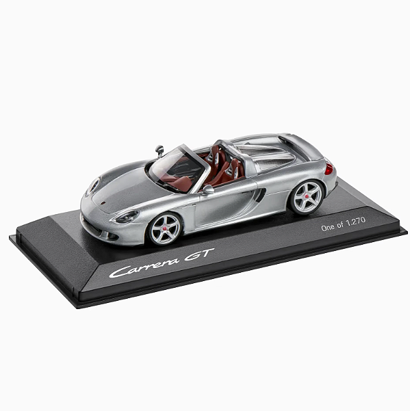 Miniatura Porsche Carrera GT 1:43 Prata