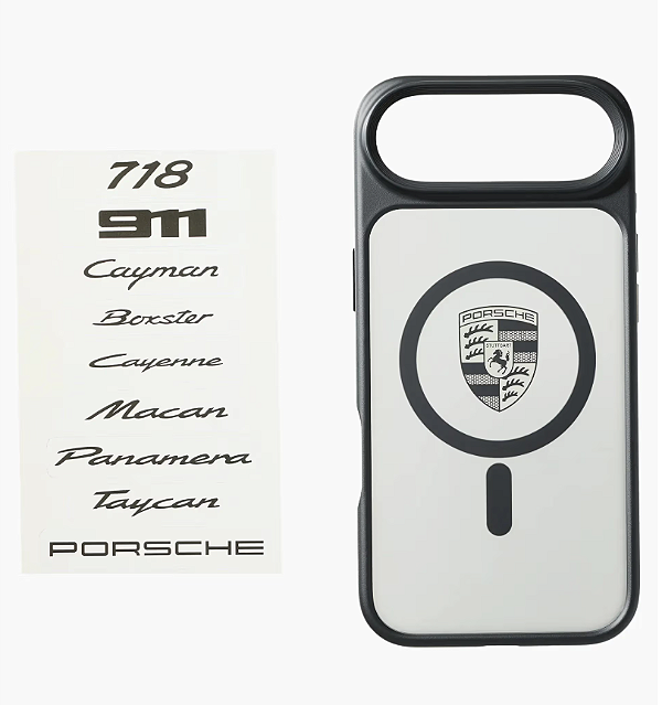 Capa iPhone 17 Air Porsche Preto MagSafe