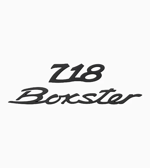 Conjunto de Dois Ímãs com Logo – Porsche 718 Boxster