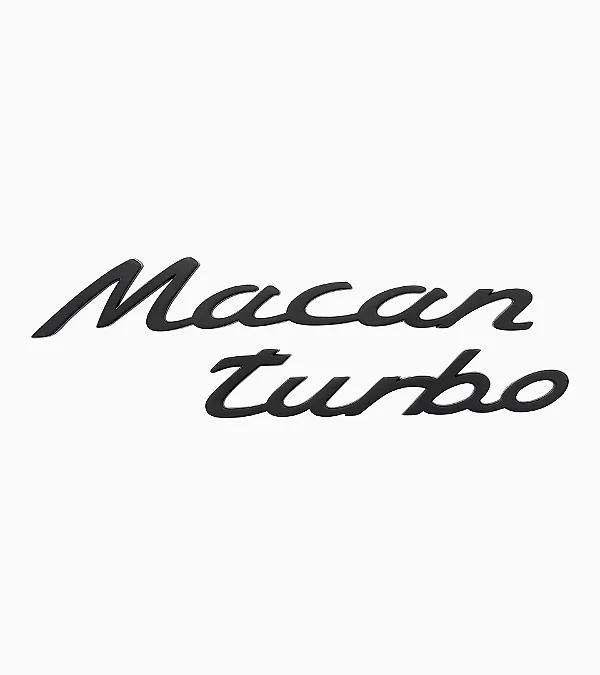 Kit com Dois Ímãs Macan Turbo com Logo