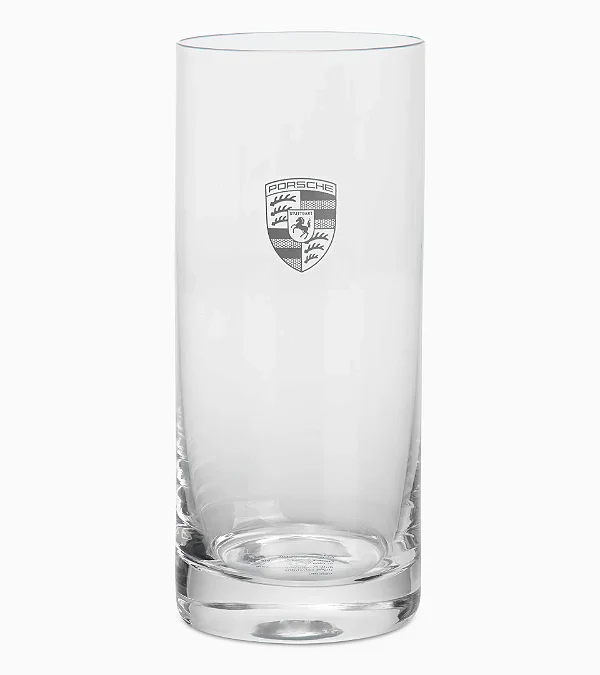 Conjunto de Dois Copos Highball com Brasão Porsche