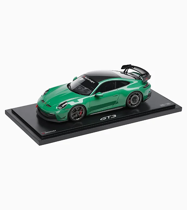 Porsche 911 GT3 (992) com Kit Manthey – Edição Limitada – Verde Auratium – Escala 1:18