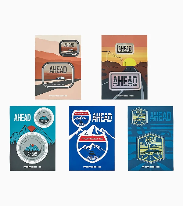 Kit de Adesivos AHEAD No. 1 – Edição Limitada