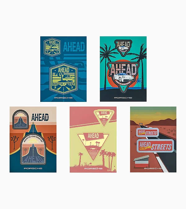 Kit de Adesivos AHEAD No. 2 – Edição Limitada