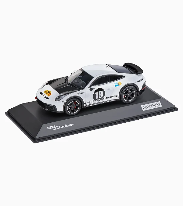 Porsche 911 Dakar (992) Rally Design 1971 – Edição Limitada – Miniatura 1:43