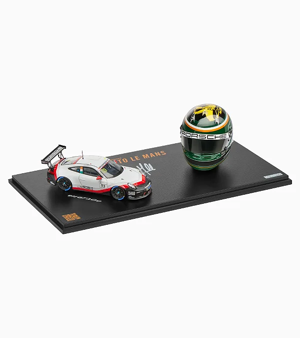 Porsche 911 GT3 Cup e Capacete Michael Fassbender – Edição Limitada