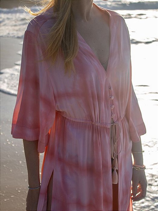 Kimono Aquarela rosê