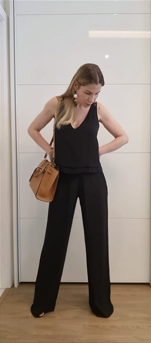 CALÇA PANTALONA CREPE