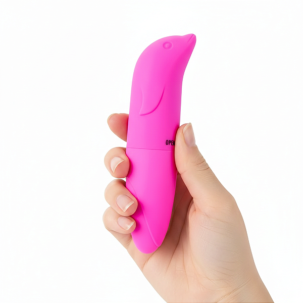 Vibrador Golfinho Ponto G Aveludado