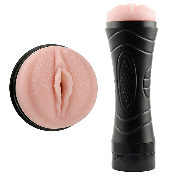 Masturbador Masculino Vagina | Lanterna Vibratória