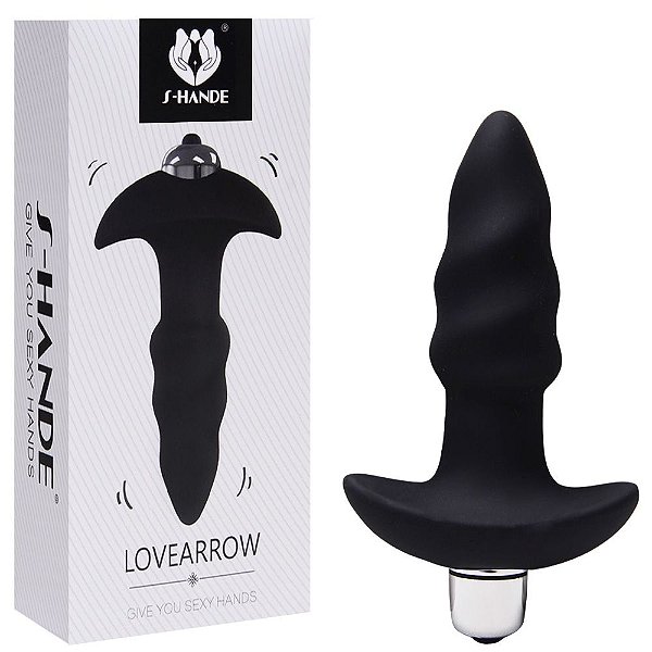 Plug Anal com Vibrador | Estimulador de Próstata Love Arrow