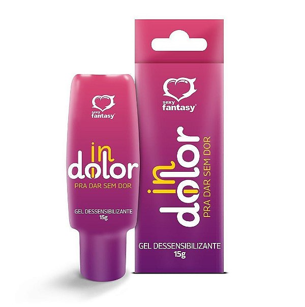 Gel Indolor Dessensibilizante Anal 15g Sexy Fantasy