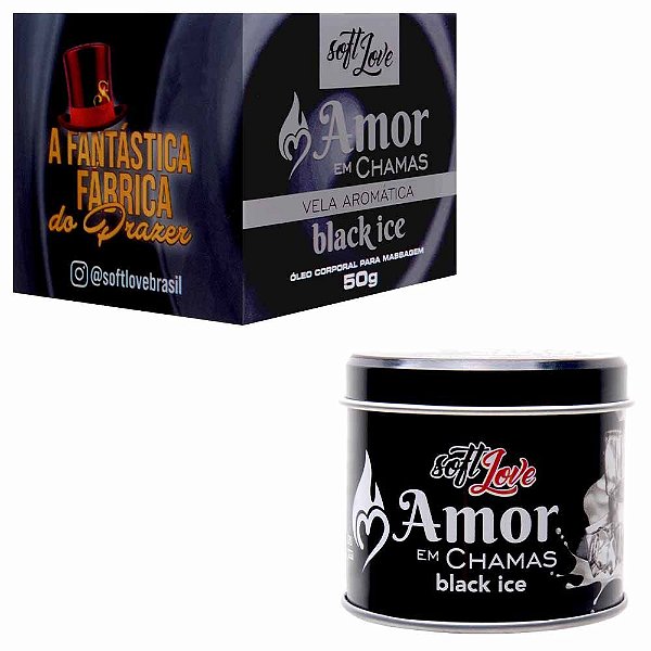 Vela Aromática de Massagem Extra Forte | Amor em Chamas Soft Love