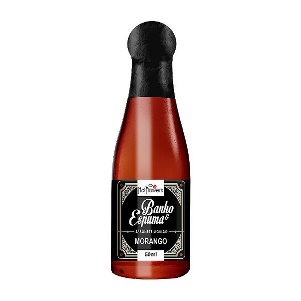 Espuma de Banho Aromática 50ml Garrafa Espumante