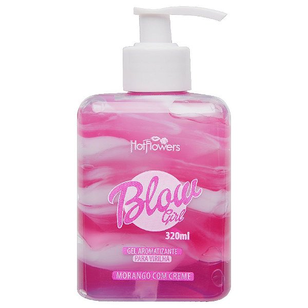 Blow Girl Creme para Virilha Cheiro de Morango com Creme