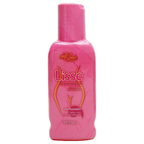 Óleo Lisse Extra Brilho - Óleo para Massagem Super Brilhante