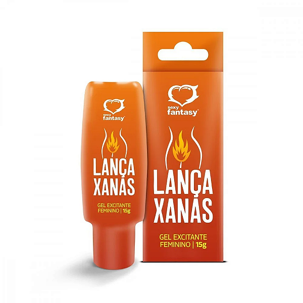 Gel Lança Xanas Excitante Quente e Vibratório Hot Unissex 15g