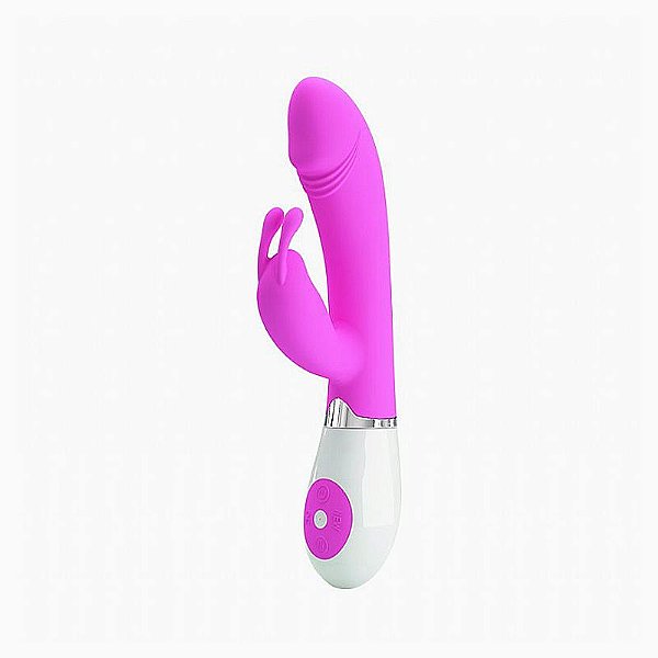 Vibrador Rabbit com Antenas Duplo Estímulo para Clitóris e Penetração