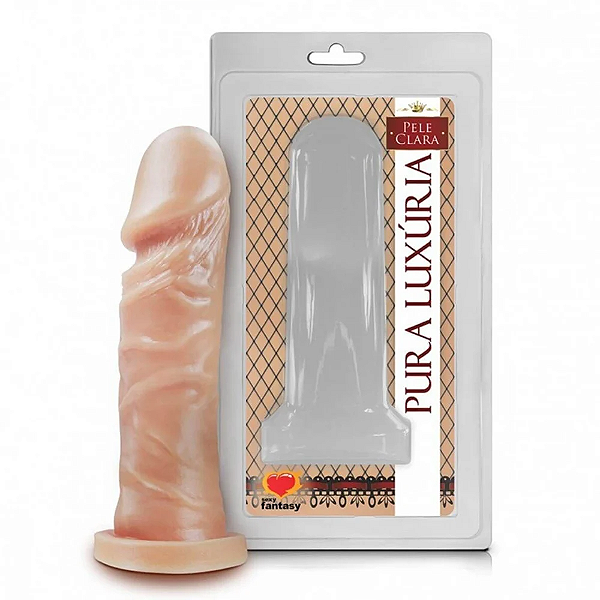 Pênis Realístico Maciço 15,3 x 4cm Sexy Fantasy