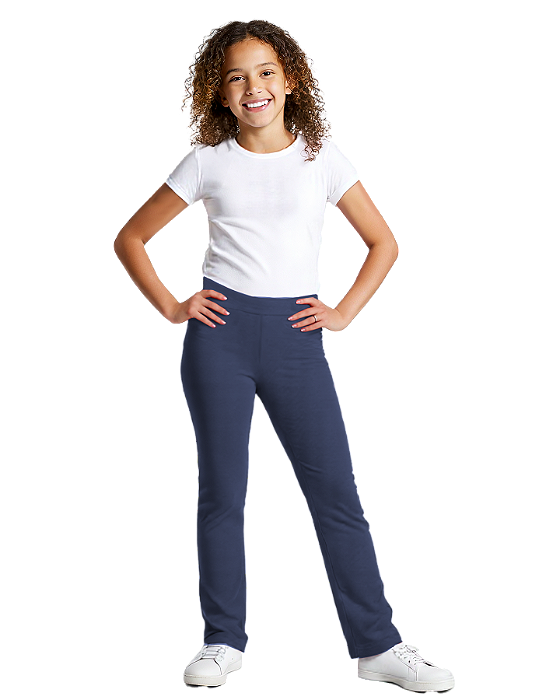 Calça Bailarina Infantil Azul Marinho