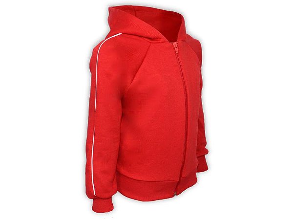 Blusa de Moletom Infantil Vermelho