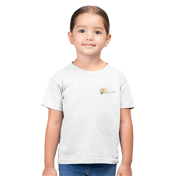 Camiseta Escolar Infantil 100% Poliéster Manga Curta - IMI João Lopes Simões