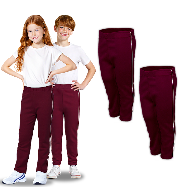 Kit 2 Calça Helanca Infantil