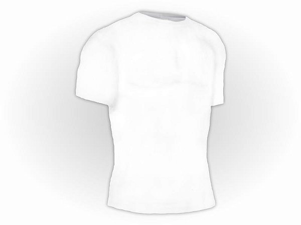 Camiseta Lisa Manga Curta Plus Size Poliéster