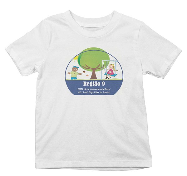 Camiseta infantil Região 9