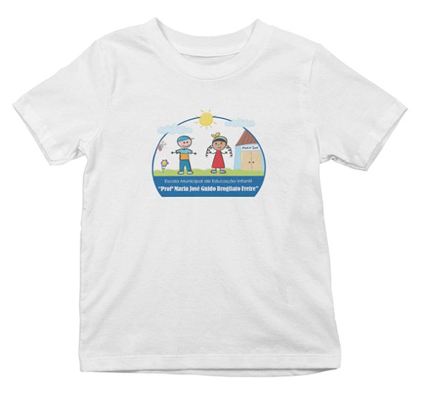 Camiseta infantil Maria José Guido Brogliato Freire