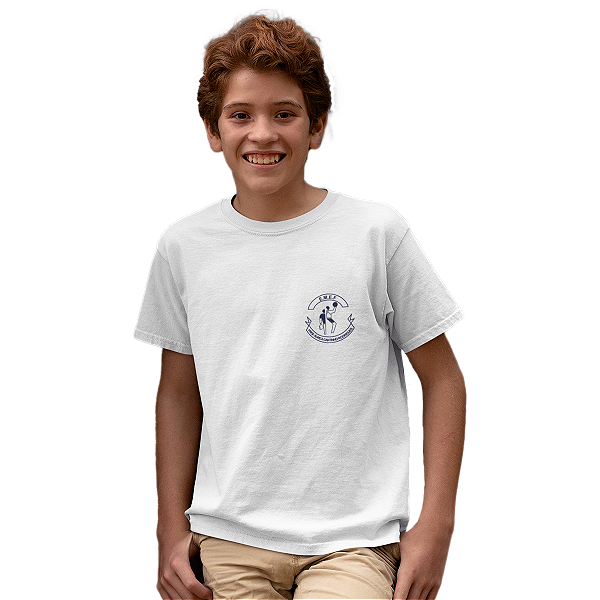 Camiseta Escolar Juvenil 100% Algodão Manga Curta - EMEF Profª Áurea Cantinho Rodrigues