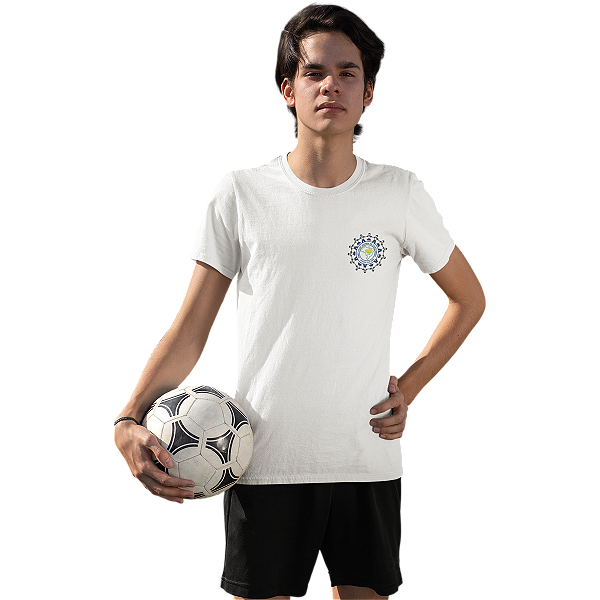 Camiseta Escolar Juvenil 100% Poliéster Manga Curta - EMEF Profª Norma de Conti Simão