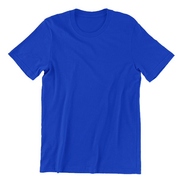 Camiseta lisa 100% algodão colorida Adulto