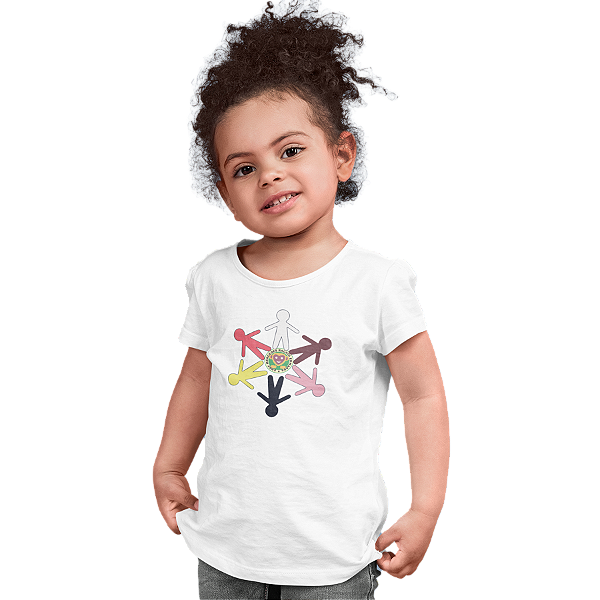 Camiseta Escolar Infantil 100% Poliéster - EMEF Mercedes Rachid Edwards