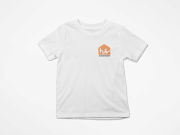 Camiseta Infantil Manga Curta Poliéster Família de Trigo Logo 2