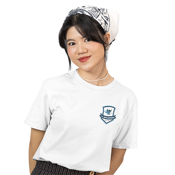 Camiseta Escolar Juvenil 100% Poliéster Manga Curta - E.E. Ruth Coutinho Sobreiro