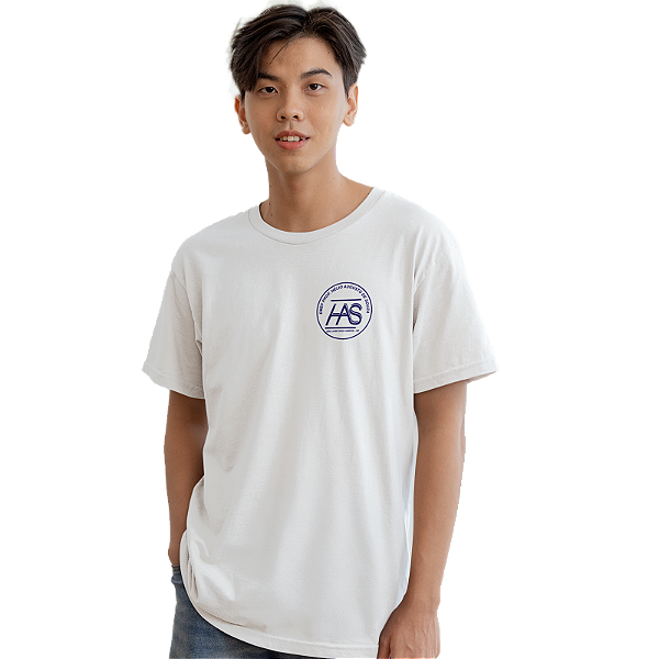 Camiseta Escolar Juvenil 100% Poliéster Manga Curta - EMEF Prof. Hélio Augusto de Souza