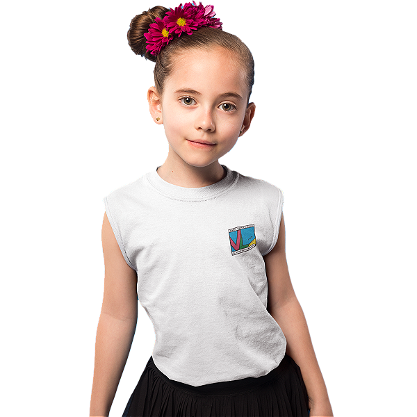 Camiseta Escolar Infantil 100% Poliéster Regata - EMEF Vera Lúcia Carnevalli Barreto