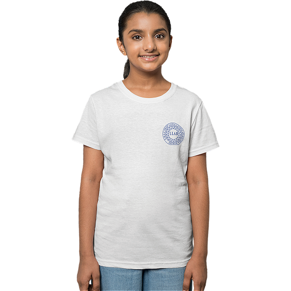 Camiseta Escolar Infantil 100% Poliéster Manga Curta - EMEFI Profª Luiza Levina Aparecida Borges