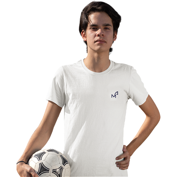 Camiseta Escolar Juvenil 100% Poliéster Manga Curta - E.E. Profª Maria A. Verissimo M. Ramos