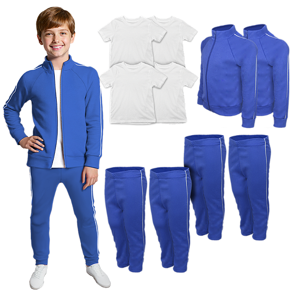Kit Conjunto de Helanca Escolar - Del France