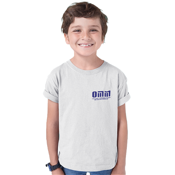 Camiseta Escolar Infantil 100% Poliéster Manga Curta - EMEF Profª Otacília Madureira de Moura