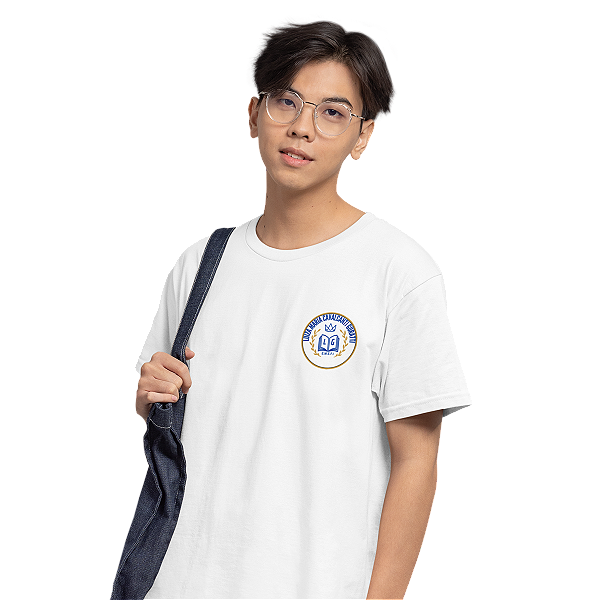 Camiseta Escolar Juvenil 100% Poliéster Manga Curta - EMEFI Luiza Maria Cavalcanti Guratti