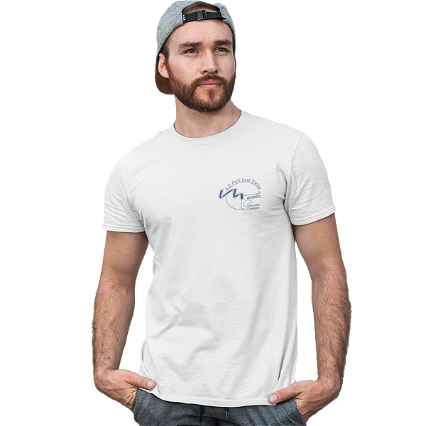 Camiseta Escolar Adulto 100% Poliéster Manga Curta - E.E. Prof. José Vieira Macedo