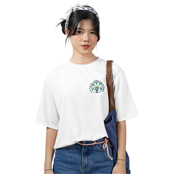 Camiseta Escolar Juvenil 100% Poliéster Manga Curta - E.E. Profª Ana Cândida B. Molina